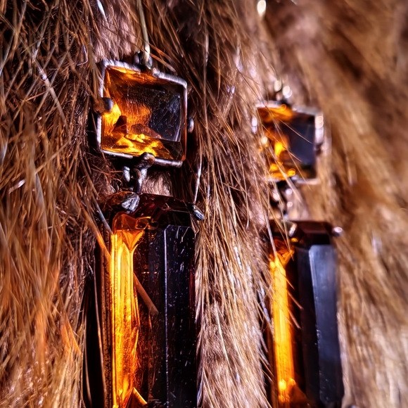 YSL 🇫🇷 Robert Goossens' PRISM cut earrings!!! Vintage *RARE FIND* - Picture 12 of 12